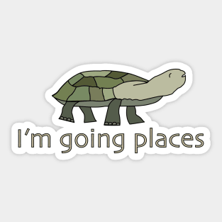 I'm Going Places Sticker